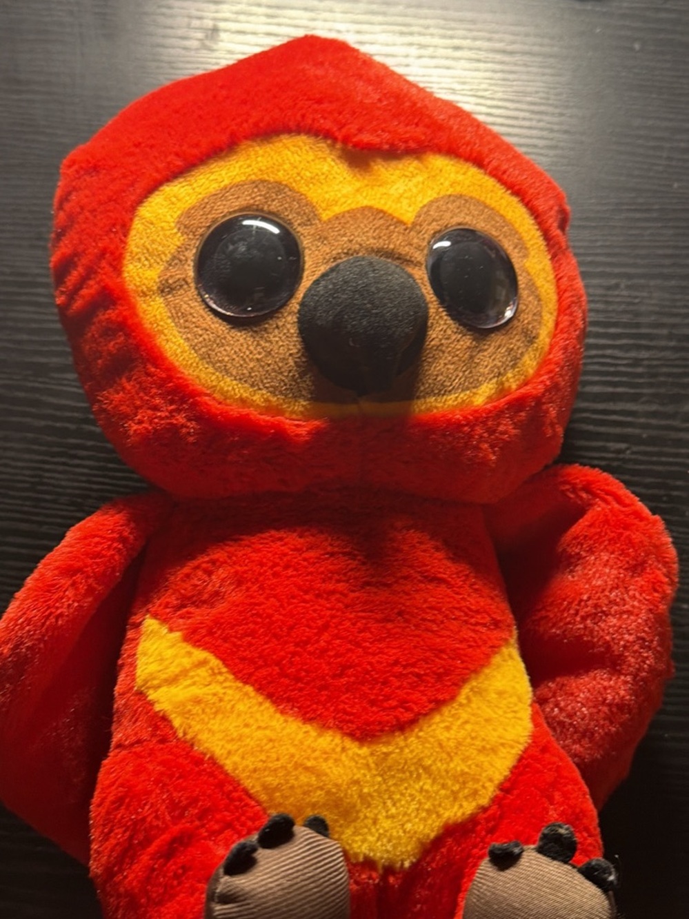 Harry Potter faux phoenix Red & Yellow Bird Toy - Soft Stuffed Pet Plush